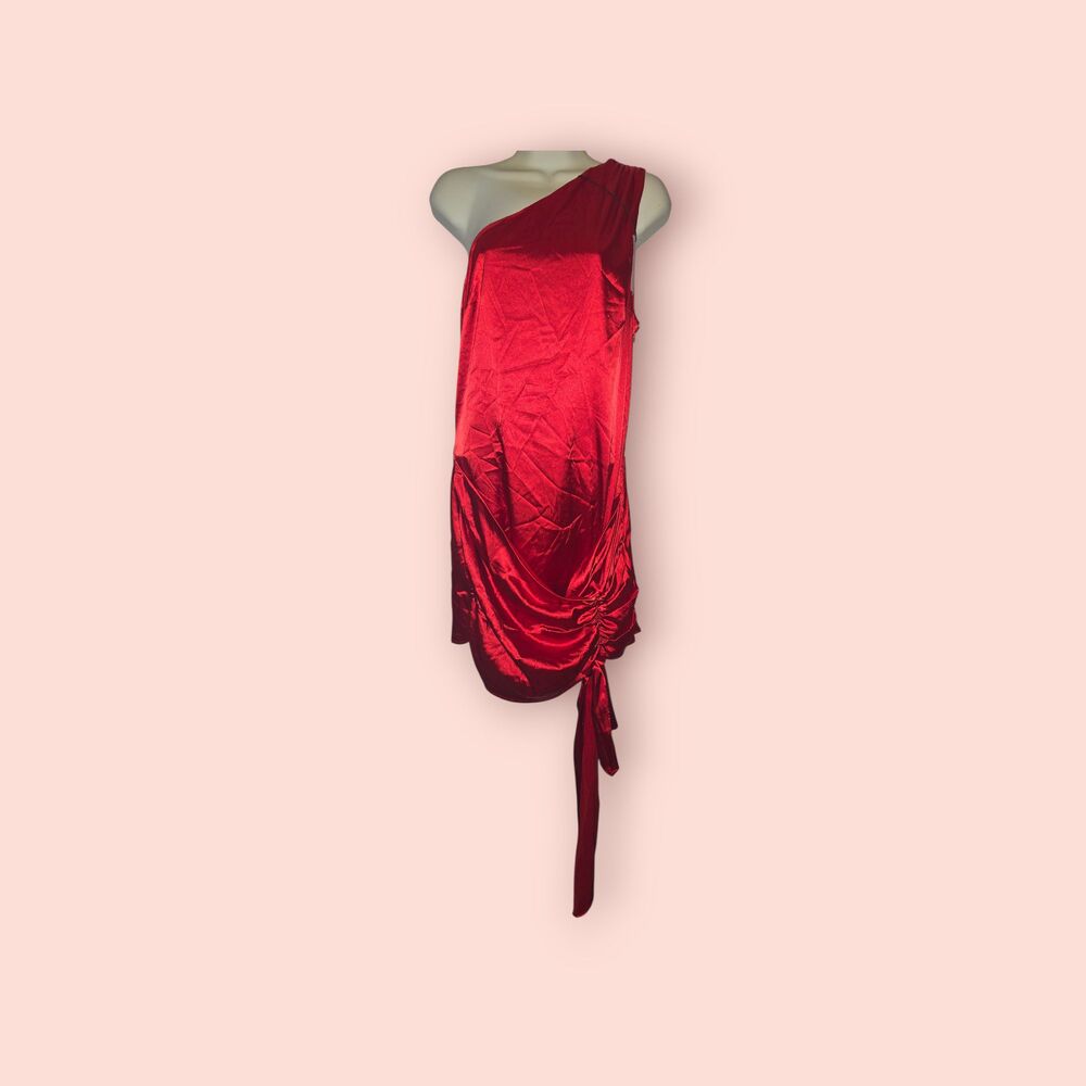 Superdown Dannika Mini Dress Sexy Bodycon Ruched Stretch Mini Dress Women’s